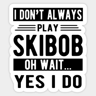 Skibob - I don't play skibob oh what... yes I do Sticker